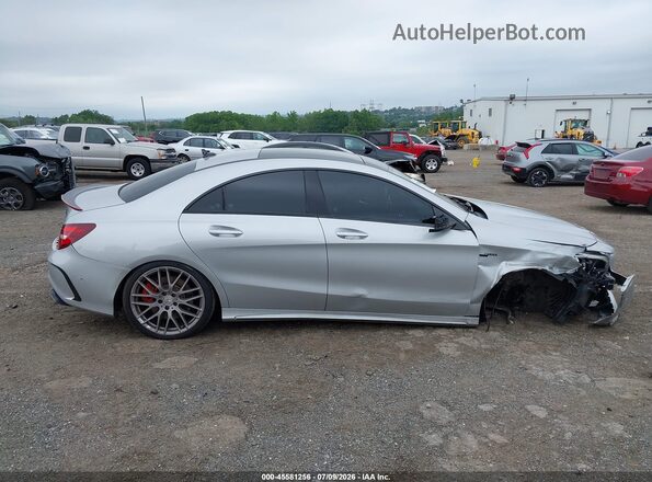 WDDSJ5CB6HN444634 2017 MERCEDES-BENZ AMG CLA 45 Серебряный Вид задней части салона