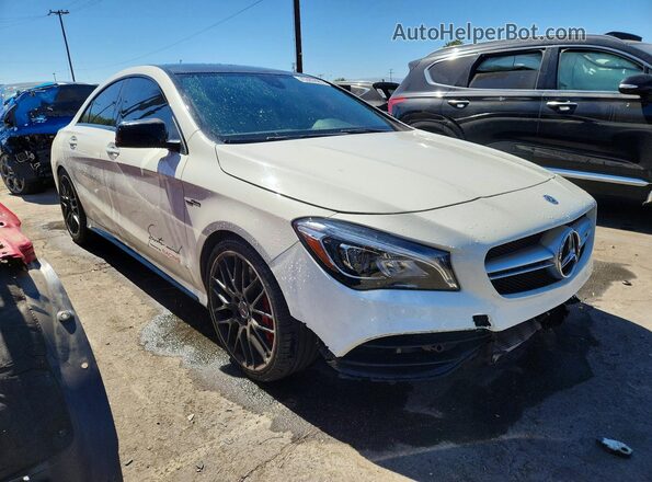 WDDSJ5CB6JN550197 2018 MERCEDES-BENZ CLA-CLASS White Передня права чверть