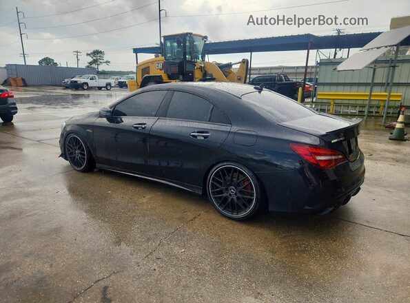 WDDSJ5CBXJN618744 2018 MERCEDES-BENZ CLA-CLASS Black უკანა მარცხენა
