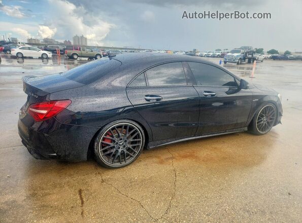 WDDSJ5CBXJN618744 2018 MERCEDES-BENZ CLA-CLASS Black უკანა მარჯვენა