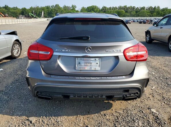 WDDTG5CB7GJ197682 2016 MERCEDES-BENZ GLA Gray Вид ззаду