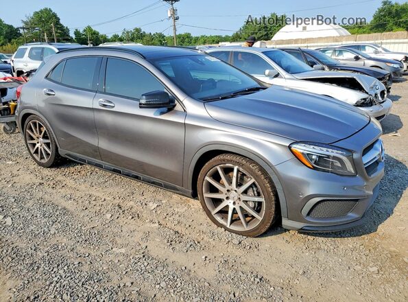 WDDTG5CB7GJ197682 2016 MERCEDES-BENZ GLA Gray Передня права чверть