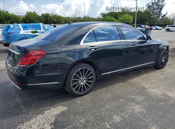 WDDUG6EB5KA431219 2019 MERCEDES-BENZ S Black Задня права чверть