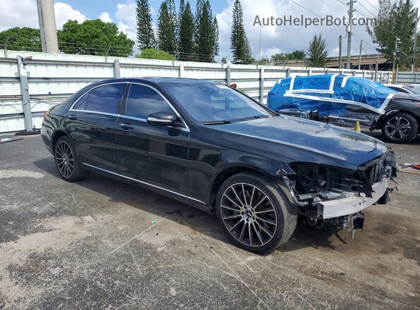 WDDUG6EB5KA431219 2019 MERCEDES-BENZ S Black Передня права чверть