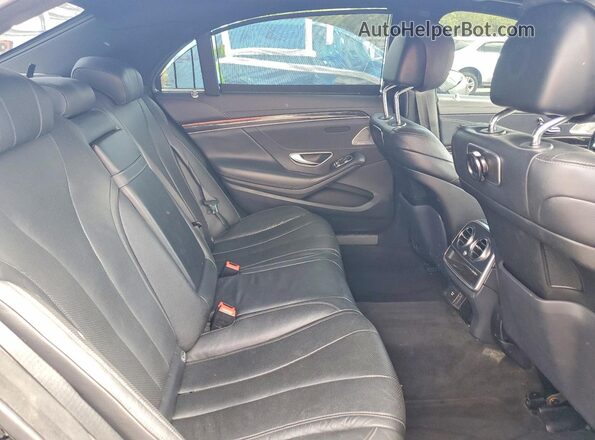 WDDUG6EB5KA431219 2019 MERCEDES-BENZ S Black Вид задніх сидінь