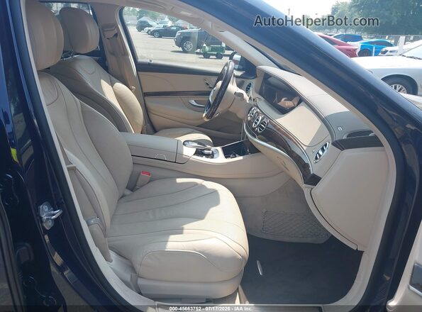 WDDUG6EB7LA520629 2020 MERCEDES-BENZ S-CLASS Dark Blue Vista interior delantera