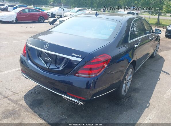 WDDUG6EB7LA520629 2020 MERCEDES-BENZ S-CLASS Dark Blue Trasero derecho