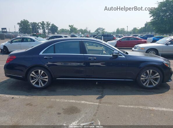 WDDUG6EB7LA520629 2020 MERCEDES-BENZ S-CLASS Dark Blue Vista interior trasera