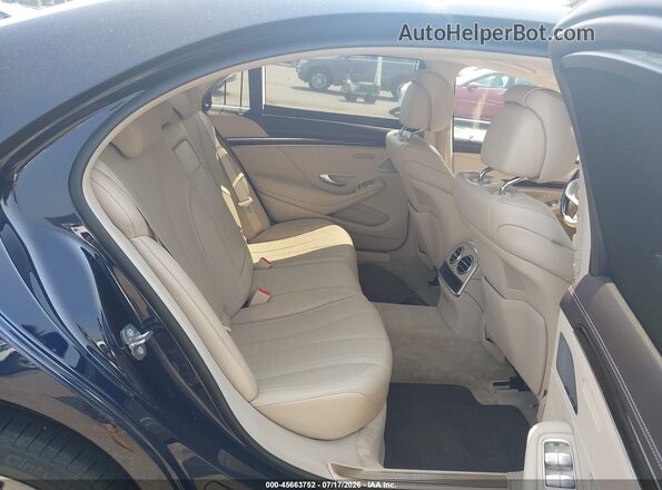 WDDUG6EB7LA520629 2020 MERCEDES-BENZ S-CLASS Dark Blue Vista de la etiqueta del VIN