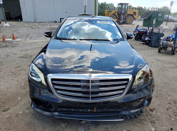 WDDUG6EBXJA371095 2018 MERCEDES-BENZ S Black წინა ხედი
