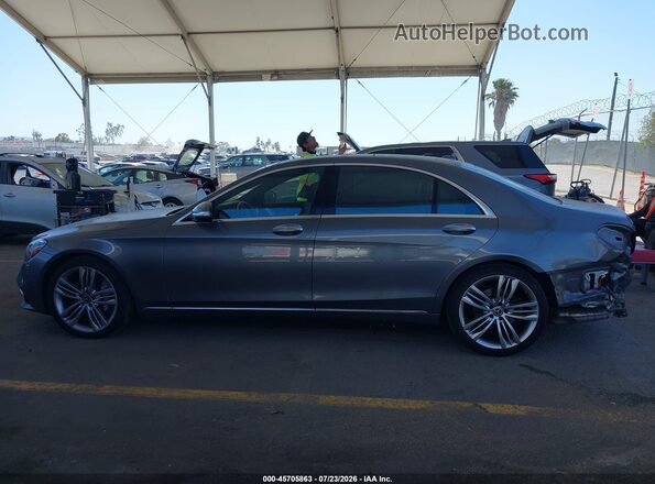 WDDUG6GB1KA422918 2019 MERCEDES-BENZ S-CLASS Gray 