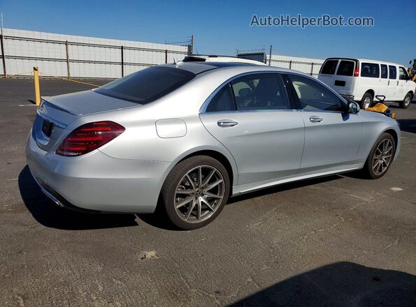 WDDUG6GB7KA468043 2019 MERCEDES-BENZ S Silver Rear right