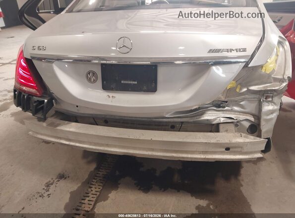 WDDUG7JB0GA205494 2016 MERCEDES-BENZ AMG S 63 Silver Widok z przodu