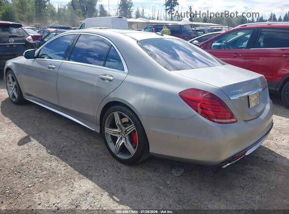 WDDUG7JB3HA296634 2017 MERCEDES-BENZ AMG S 63 Silver Trasero izquierdo