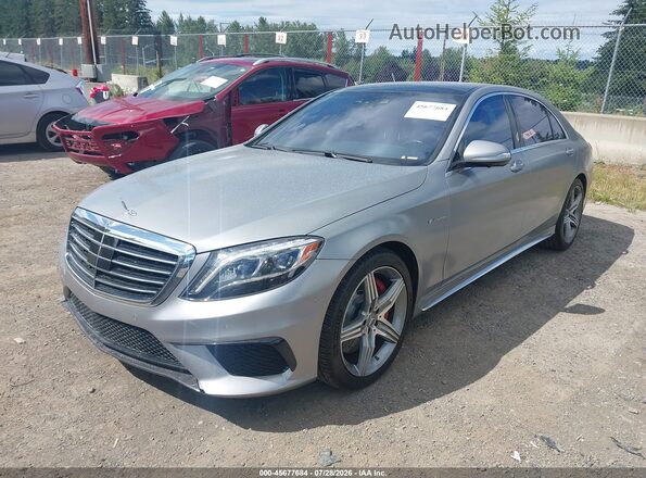 WDDUG7JB3HA296634 2017 MERCEDES-BENZ AMG S 63 Silver Vista tres cuartos delantera izquierda