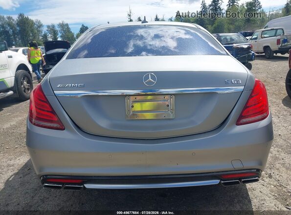 WDDUG7JB3HA296634 2017 MERCEDES-BENZ AMG S 63 Silver 