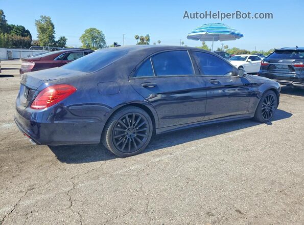 WDDUG8CB0GA208382 2016 MERCEDES-BENZ S Blue Հետևի աջ