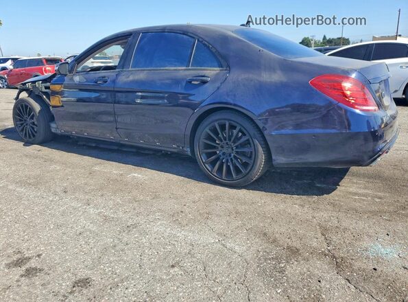 WDDUG8CB0GA208382 2016 MERCEDES-BENZ S Blue Հետևի ձախ
