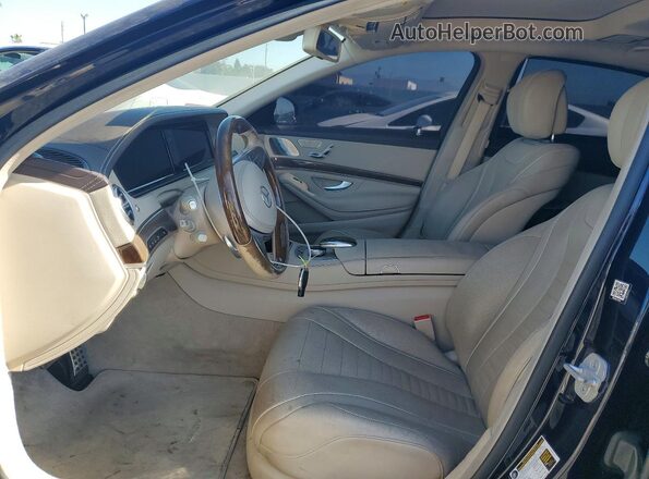 WDDUG8CB0GA208382 2016 MERCEDES-BENZ S Blue Սալոնի դիմացի տեսք