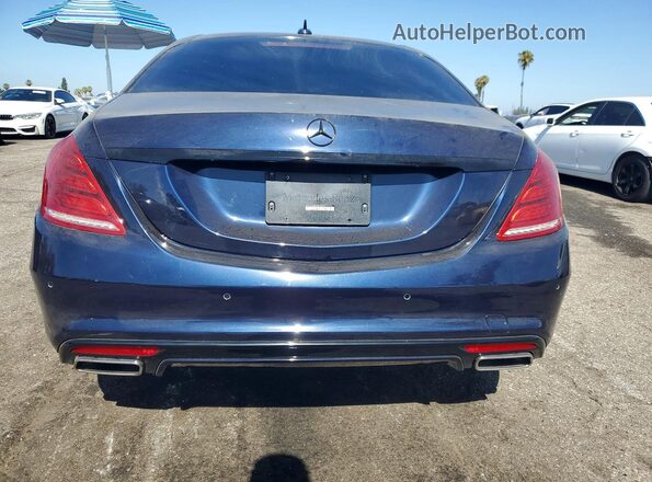 WDDUG8CB0GA208382 2016 MERCEDES-BENZ S Blue Հետևի տեսք