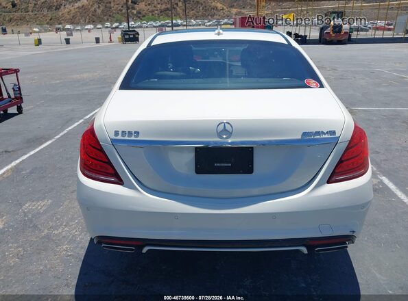 WDDUG8CB0GA227210 2016 MERCEDES-BENZ S-CLASS White 