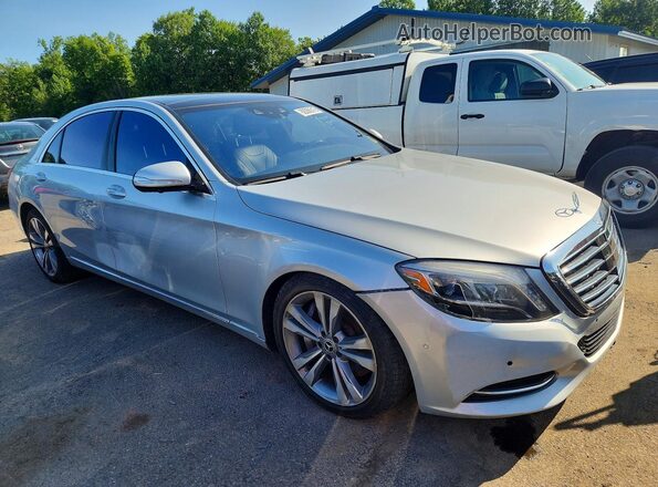 WDDUG8CB1HA338317 2017 MERCEDES-BENZ S Silver Przód prawy