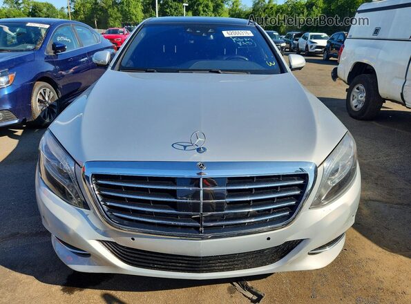 WDDUG8CB1HA338317 2017 MERCEDES-BENZ S Silver Widok z przodu