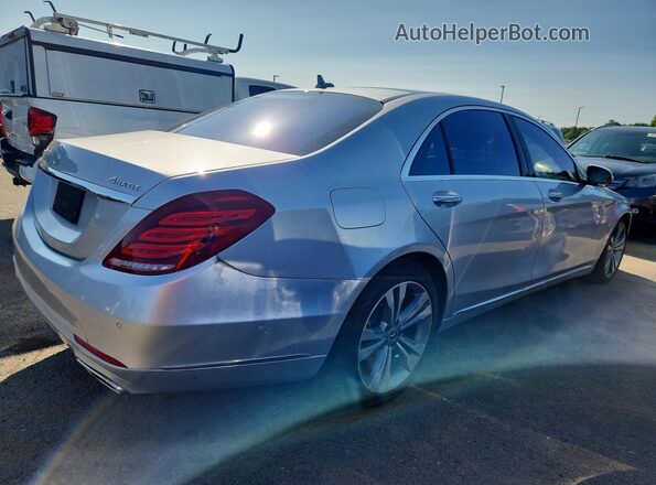 WDDUG8CB1HA338317 2017 MERCEDES-BENZ S Silver Tył prawy