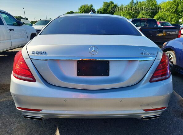 WDDUG8CB1HA338317 2017 MERCEDES-BENZ S Silver Widok z tyłu