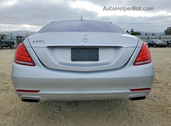 WDDUG8CB2GA246406 2016 MERCEDES-BENZ S Silver Вид ззаду