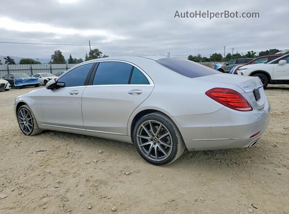 WDDUG8CB2GA246406 2016 MERCEDES-BENZ S Silver Задня ліва чверть