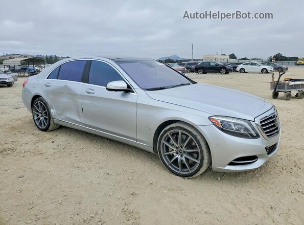 WDDUG8CB2GA246406 2016 MERCEDES-BENZ S Silver Передня права чверть