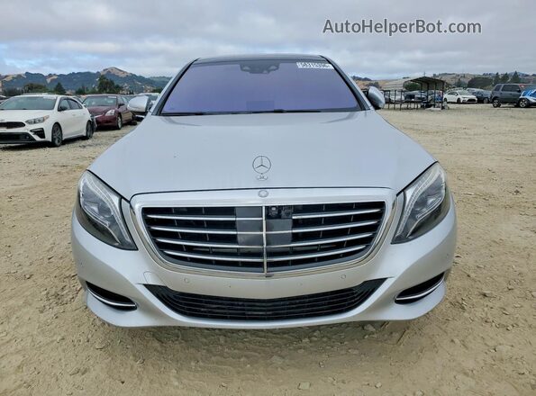 WDDUG8CB2GA246406 2016 MERCEDES-BENZ S Silver Вид спереду