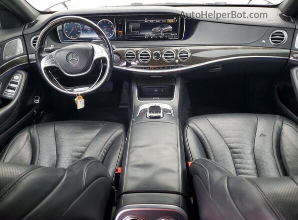 WDDUG8CB2GA246406 2016 MERCEDES-BENZ S Silver Вид панелі приладів