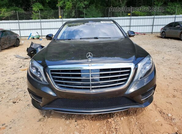 WDDUG8CB3GA236936 2016 MERCEDES-BENZ S Black Вид спереду