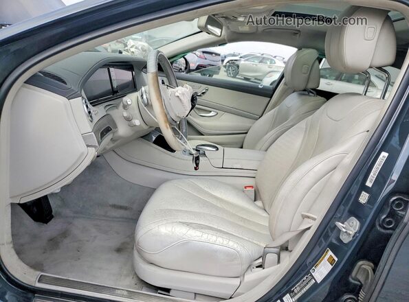 WDDUG8CB3GA247015 2016 MERCEDES-BENZ S Charcoal Vista interior delantera