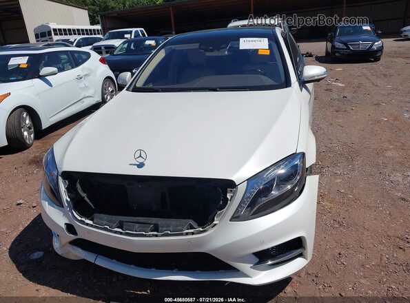 WDDUG8CB3GA253753 2016 MERCEDES-BENZ S-CLASS White წინა ხედი