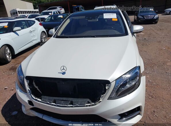 WDDUG8CB3GA253753 2016 MERCEDES-BENZ S-CLASS White ხელსაწყოთა პანელის ხედი