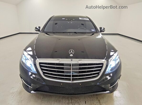 WDDUG8CB3HA313337 2017 MERCEDES-BENZ S Черный Вид спереди