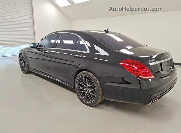 WDDUG8CB3HA313337 2017 MERCEDES-BENZ S Черный Задняя левая четверть