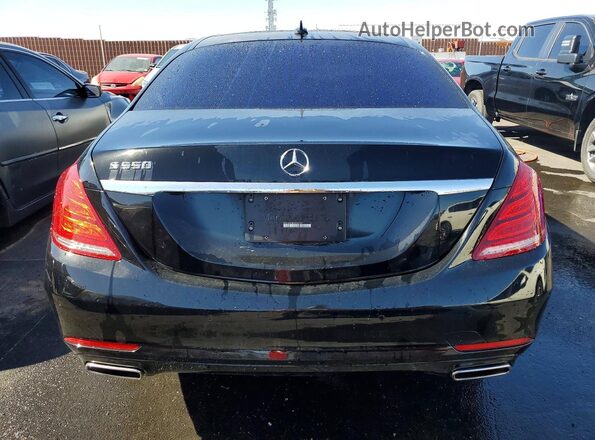 WDDUG8CB4GA207607 2016 MERCEDES-BENZ S Black Vista trasera