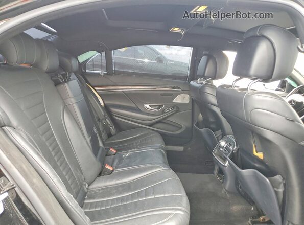 WDDUG8CB4GA233916 2016 MERCEDES-BENZ S Black Vista de los asientos traseros