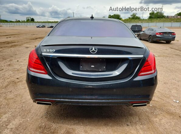 WDDUG8CB4HA322631 2017 MERCEDES-BENZ S Black Widok z tyłu