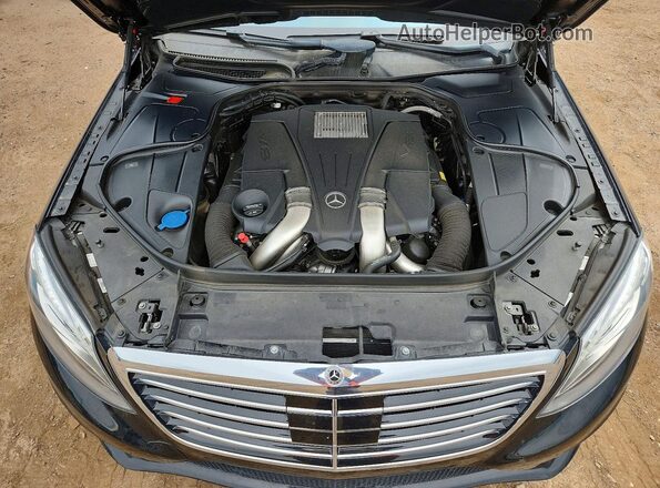 WDDUG8CB4HA322631 2017 MERCEDES-BENZ S Black Widok wnętrza z tyłu