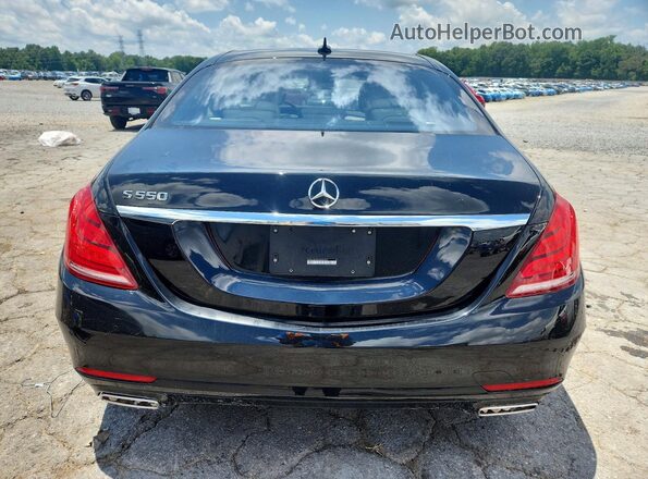WDDUG8CB5GA247839 2016 MERCEDES-BENZ S Black Rear view