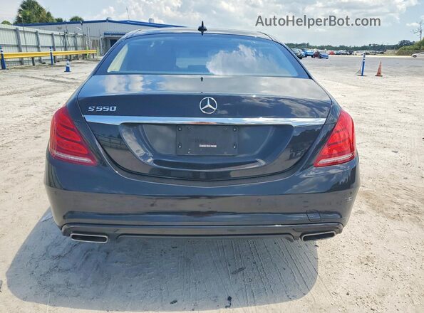 WDDUG8CB5HA327563 2017 MERCEDES-BENZ S Черный Вид сзади