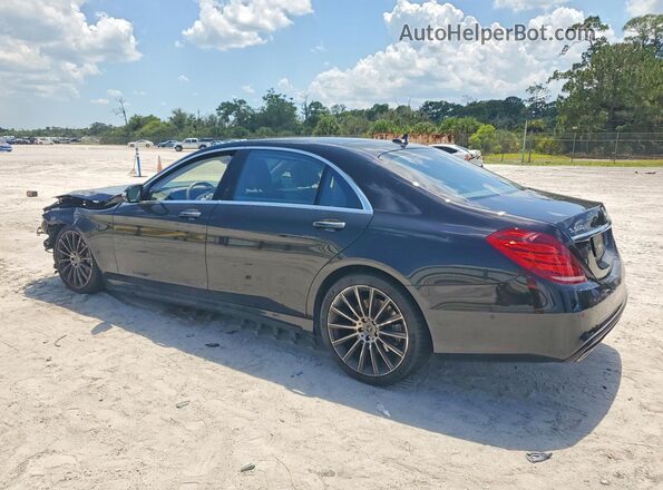 WDDUG8CB5HA327563 2017 MERCEDES-BENZ S Черный Задняя левая четверть