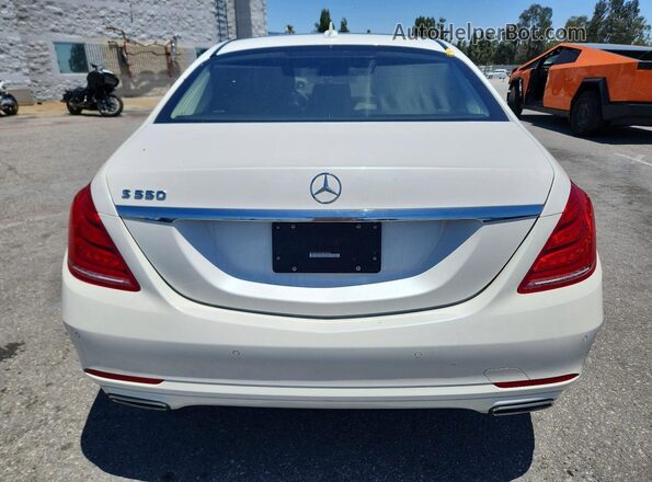 WDDUG8CB5HA340748 2017 MERCEDES-BENZ S White Հետևի տեսք