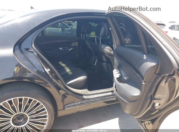 WDDUG8CB6HA287235 2017 MERCEDES-BENZ S-CLASS Black Widok naklejki z numerem VIN
