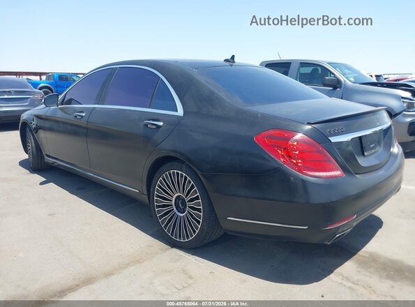 WDDUG8CB6HA287235 2017 MERCEDES-BENZ S-CLASS Black Tył lewy